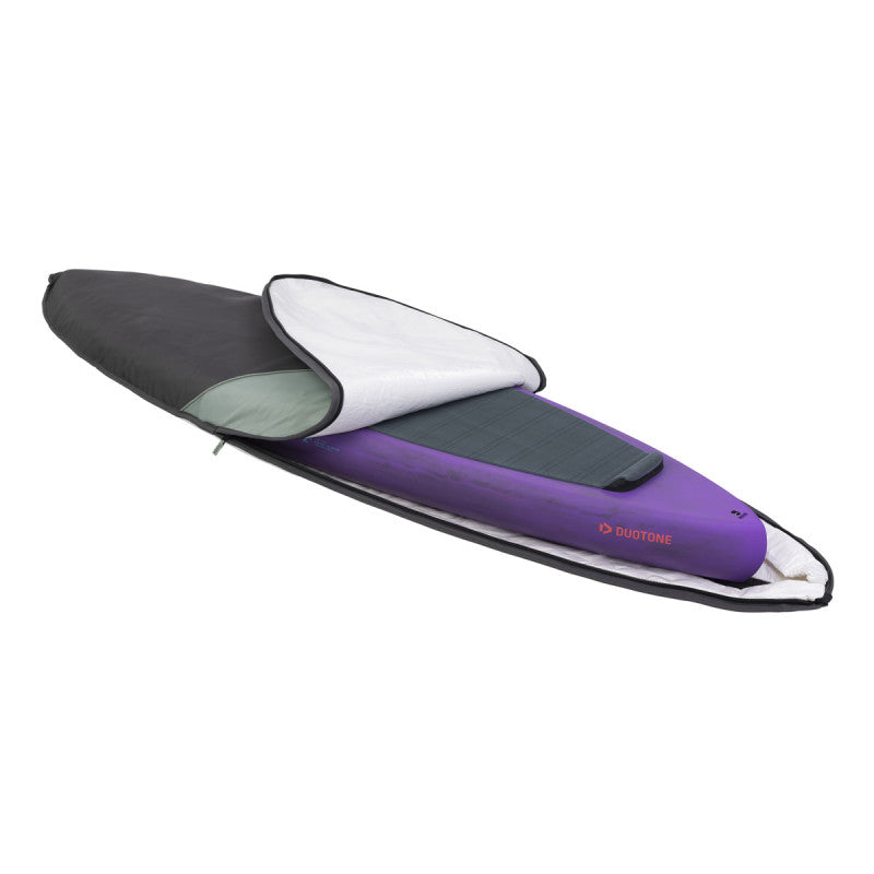 ION Downwinder 7´8 Boardbag Foil Core detaljbild av konstruktion och material