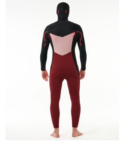 Rip Curl Dawn Patrol 6/4 Hooded 26 vintervåtdräkt framifrån