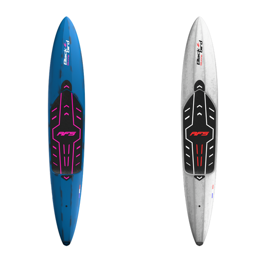 AFS Blackbird Skinny downwind-foilbräda i vit färg