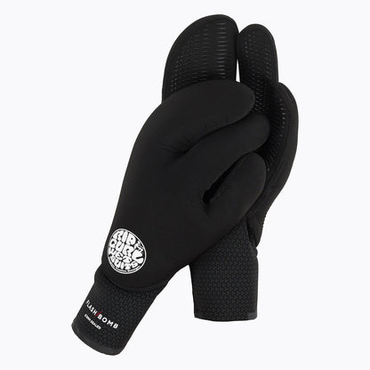 3-fingersdesign på Rip Curl Flashbomb Lobster surfhandske