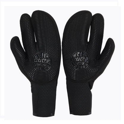 Gel-texturerad handflata på Rip Curl Flashbomb 5 mm handske
