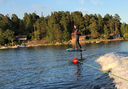 Wingfoil - grundkurs (foil bakom båt)