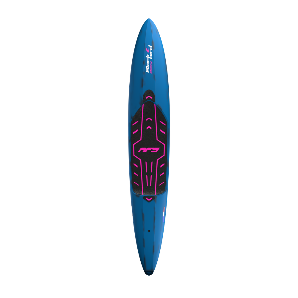 AFS Blackbird Skinny downwind-foilbräda i vit färg
