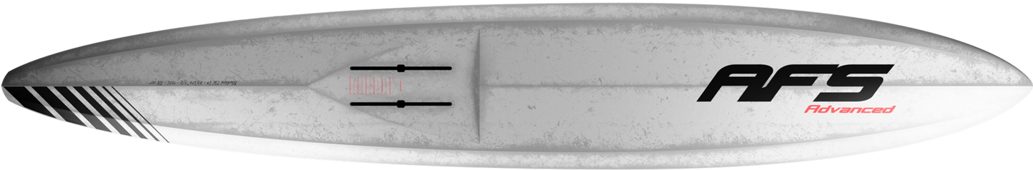 AFS Blackbird Skinny downwind-foilbräda i vit färg