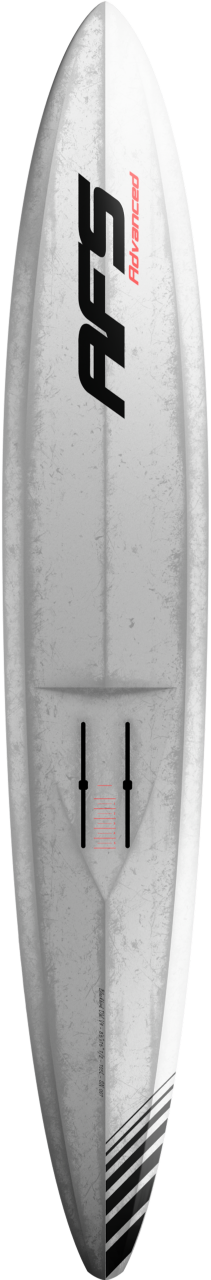AFS Blackbird Skinny downwind-foilbräda i vit färg