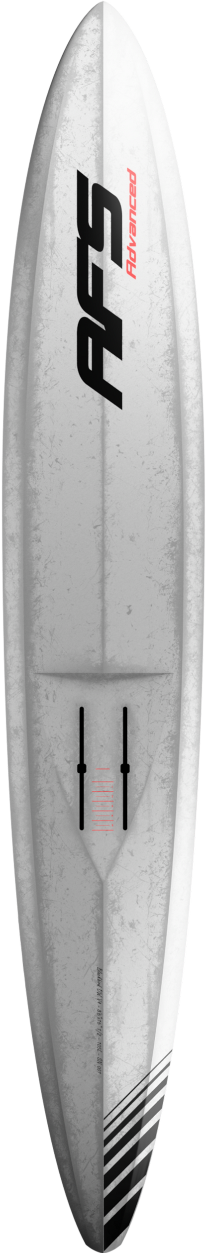 AFS Blackbird Skinny downwind-foilbräda i vit färg