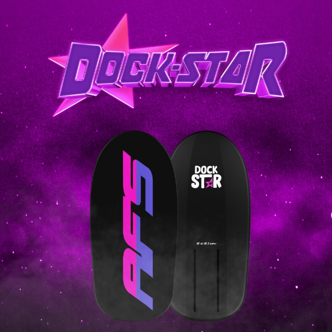 AFS Dock-Star pumpfoilbräda för dockstart med glitterfinish