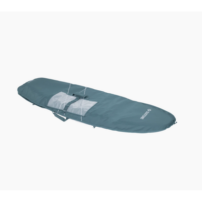 Duotone Boardbag Mid Length Wing Slate Green brädfodral sedd framifrån i profil