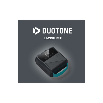 Duotone e-Pump Lazepump tillbehör sedd framifrån i profil