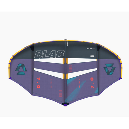Duotone Ventis D/LAB Foil Wing wing sedd framifrån i profil