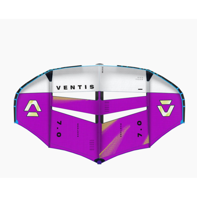 Duotone Ventis FS Foil Wing wing sedd framifrån i profil