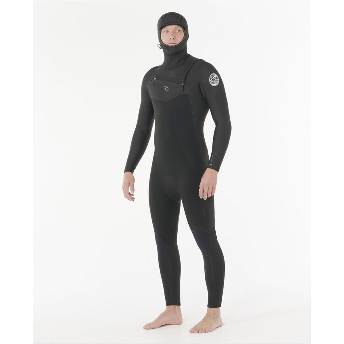 Rip Curl Dawn Patrol 6/4 Hooded 26 vintervåtdräkt framifrån
