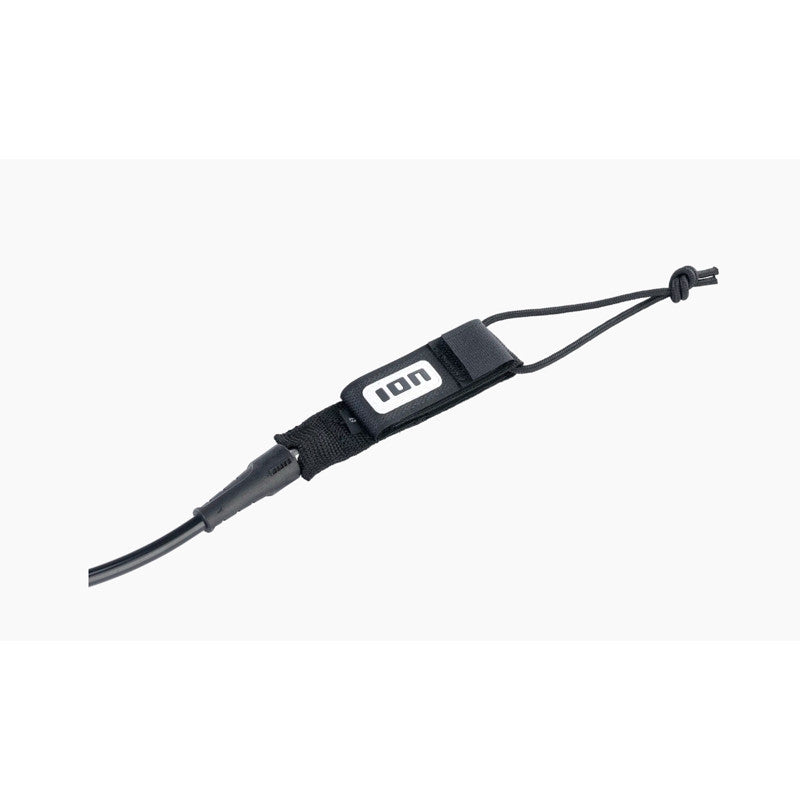 ION 8' Board Leash Core Coiled rostfri karbinhake och svirvel