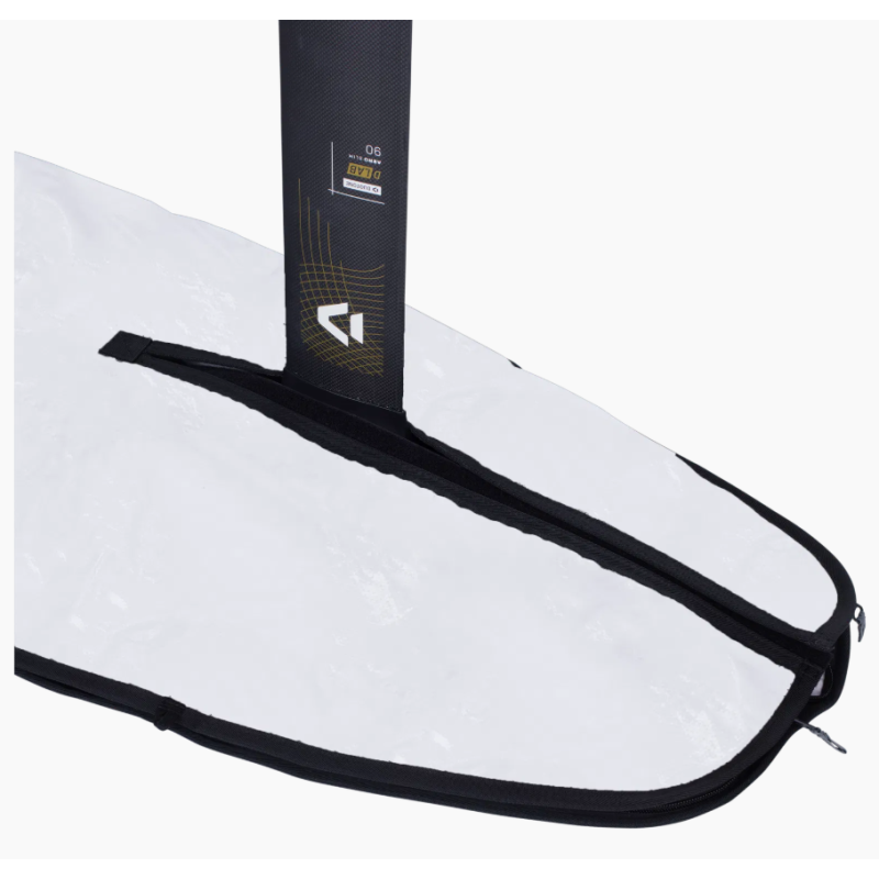 ION Boardbag Mid Length Core Slim Wing detaljbild av konstruktion och material