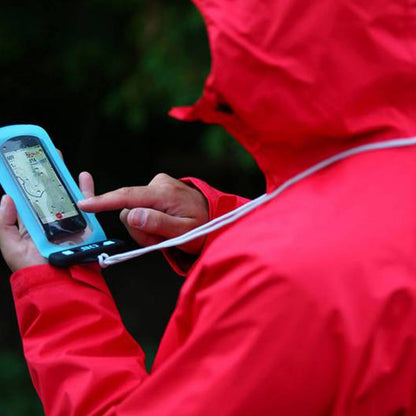 Overboard waterproof Phone case L Black detaljbild av konstruktion och material