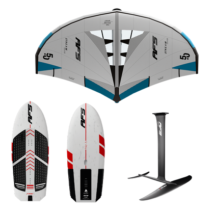 AFS Pack Evo komplett wingfoilpaket med foil, bräda och Stream One-vinge